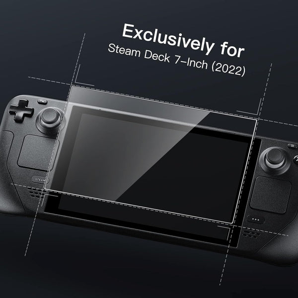 Steam Deck OLED Tempered Glass Screen Protector (2-Pack)