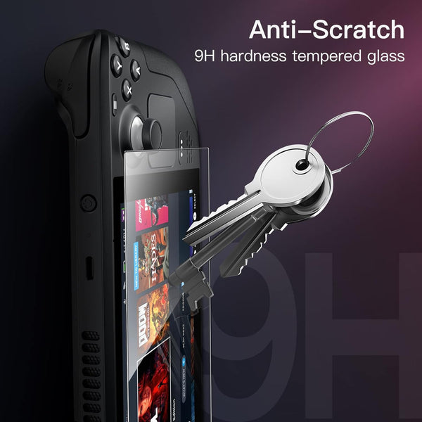 Steam Deck OLED Tempered Glass Screen Protector (2-Pack)