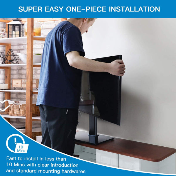 Premium Tempered Glass Universal TV Stand (VESA MOUNT)
