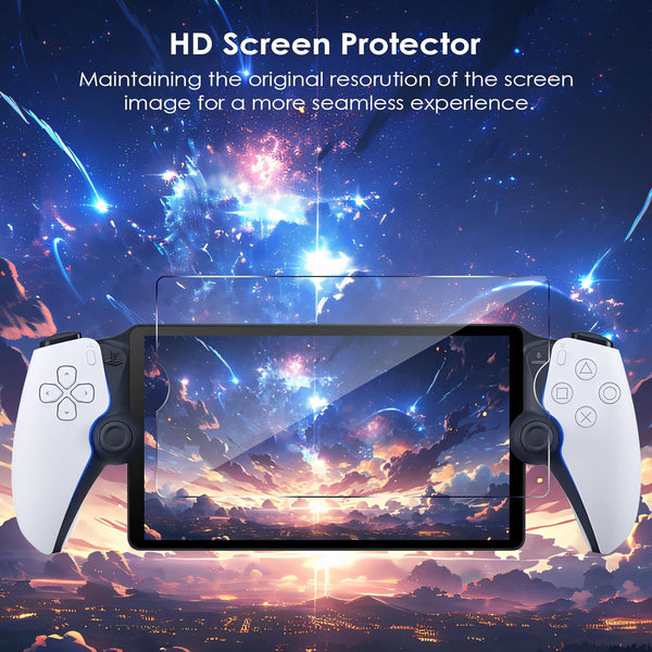 Playstation Portal Tempered Glass Screen Protector (2-Pack)